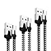 Foster Gadgets USB Type C Cable, 3 Pack 3FT 6FT 10FT Nylon Braided Fast Charging Cable