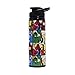 Silver Buffalo MV9189ST Marvel Grid Stainless Steel Water Bottle, 25-Ounces