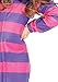 Leg Avenue Children's Wonderland Cheshire Cat Cozy Costume, Pink/Purple;Small(4/6)