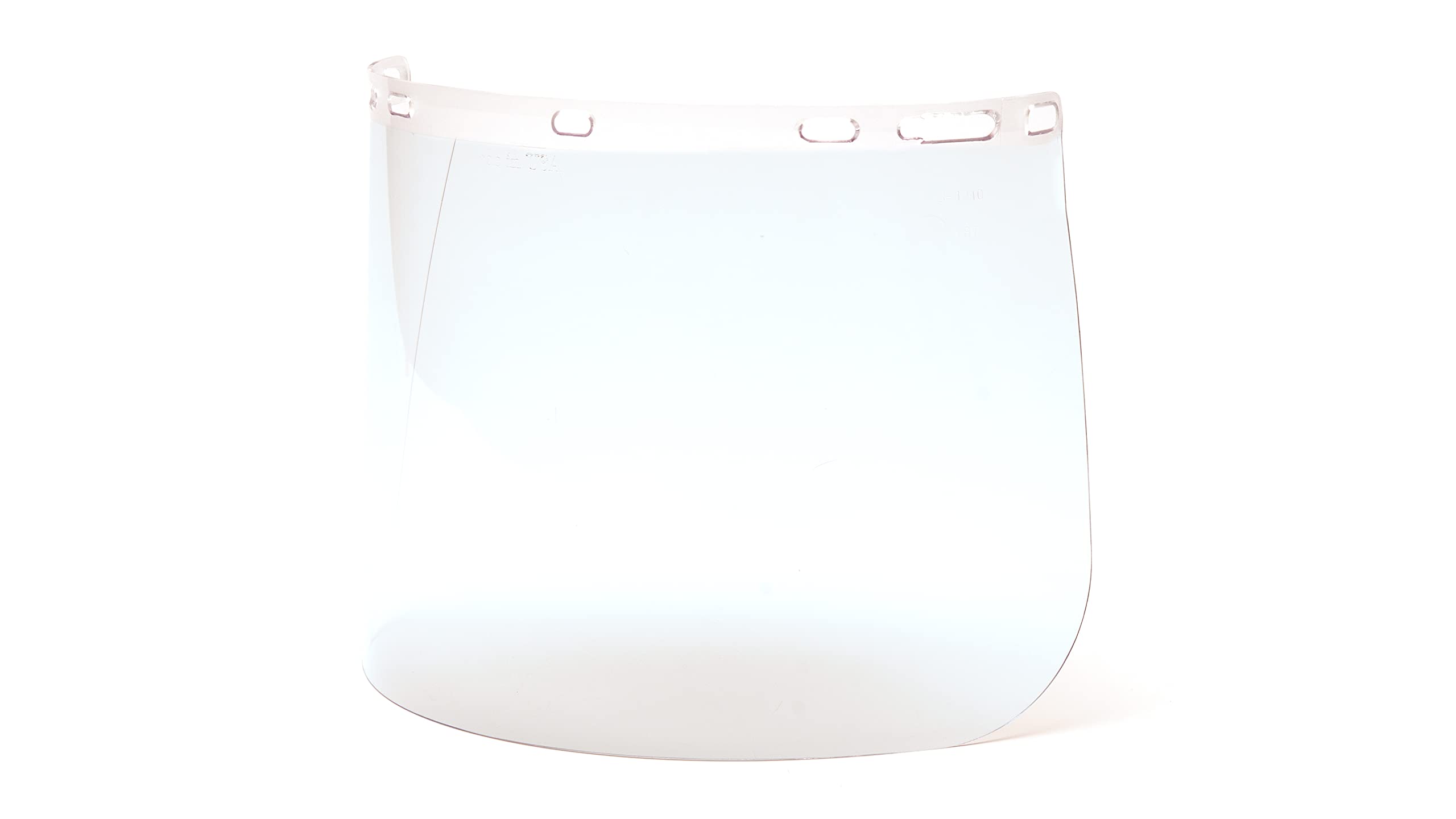Photo 1 of Pyramex Safety Full Face Shield Eye and Head Protection (Headgear NOT Included), Clear Polyethylene, ANSI Z87