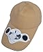Solaration® 7001 Beige Fan Hat w/Solar Panel on The Cap Front