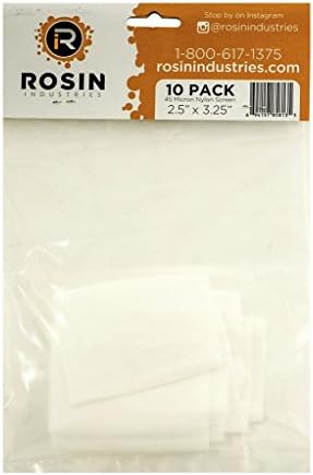 Rosin Industries 45 Micron Nylon Screen Press Bag (10 Pack)