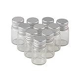 TAI DIAN 2ml Clear Transparent Mini Glass Sealed
