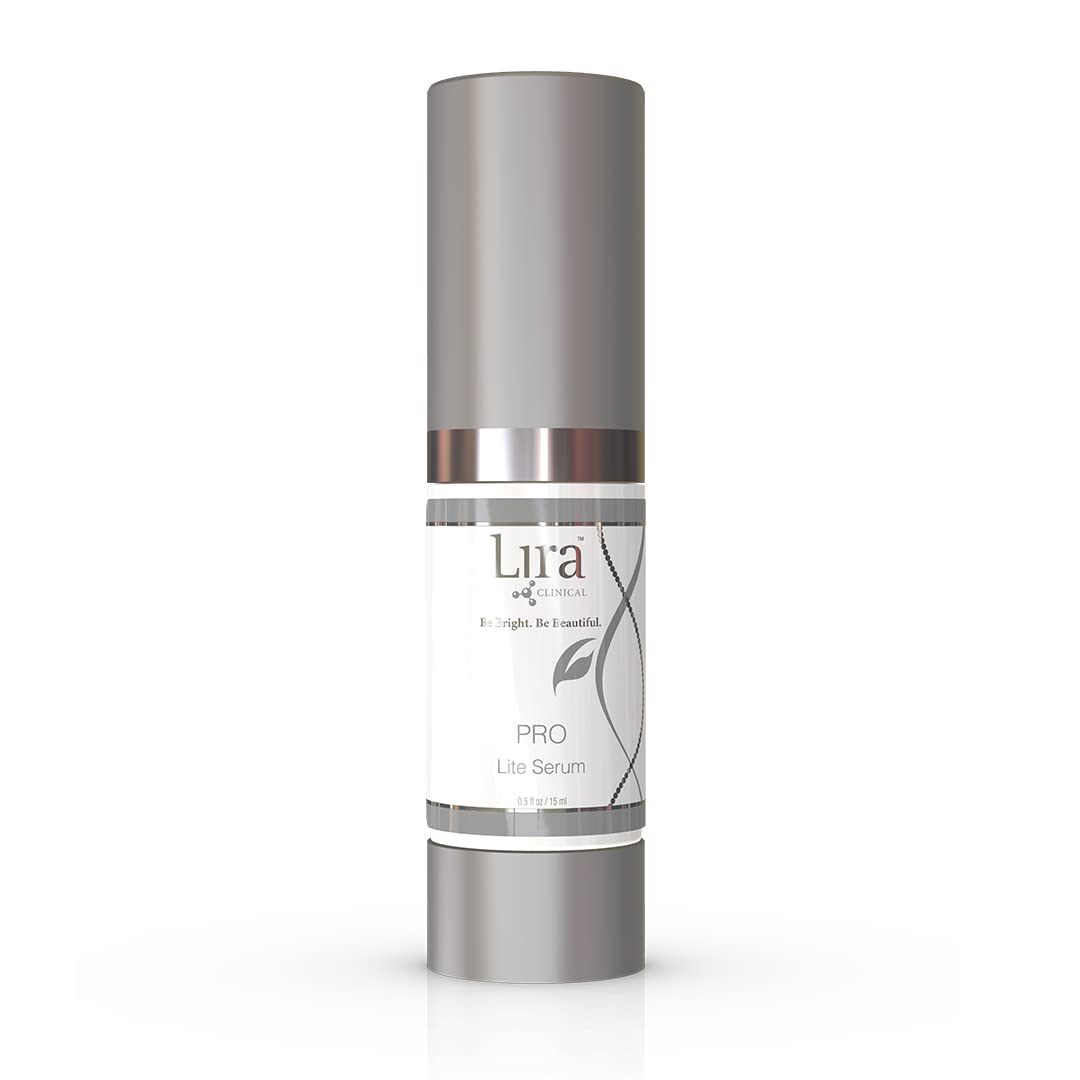 Photo 1 of Lira Clinical PRO Lite Serum – Discoloration Correcting Face Serum for Women – Dark Spot Remover with Vitamin C & Hyaluronic Acid – Pore Tightening & Hydrating Skincare – Professional Facial Care