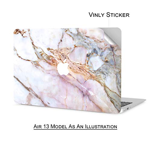 Digi-Tatoo [Cracked Marble] 4-in-1 MacBook Skin Decal Sticker for MacBook Air 13 Inchd in 2018 (Model A1932), Full Body Protective, Removable and Anti-Scratch - Thumbnail 4
