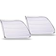 G-PLUS Front Headlight Lens Cover Compatible with 1997-02 Expedition,Compatible with 2004 F150 Heritage,Compatible with 1998-03 F150, Left & Right Side (Clear Lens)