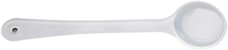Milisten Handheld Eye Occluder Frosted Plastic White Eye Occluder for Vision Test, 24*6cm