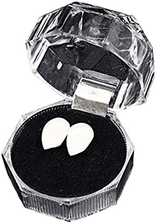 AMAZYJ Vampire Teeth Fangs Dentures-Halloween Party Cosplay Props Teeth Gag Vampire Tooth Horror False Teeth (15MM)