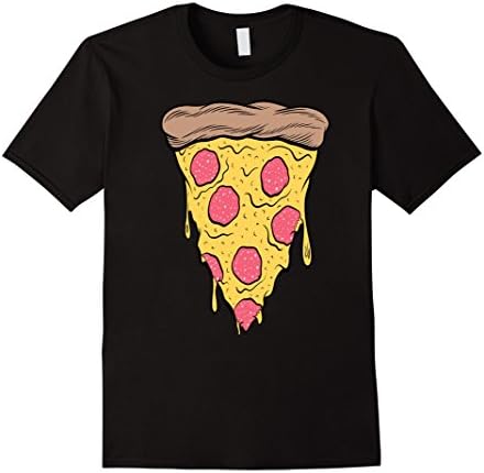 Men's 5th April - Deep Dish Pizza Day Shirt Medium Black