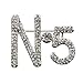 Sunvy Lucky Number Five Pearl Brooch Pin Enamel Pin Luxury Brooch Jewelry Great Gift
