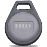 HID Corporation 1346 ProxKey III Key Fob Proximity Access Card Keyfob, 1-1/4" Length x 1-1/2" Height x 15/64" Thick (100)