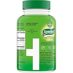 Benefiber Prebiotic Fiber Supplement Caplets, 84
