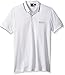 BOSS Green Men's Paddy Pro Golf Polo Shirt, White, XXL