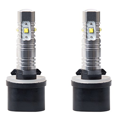 Putco 250880W Optic 360 High Power LED Fog Lamp Bulb,Pack of 2