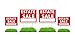 WDS Premium Estate Sale Signs with Tall Yard Stakes | 4-Pack Yard Sign Bundle w/Directional Arrows | Waterproof Tall Sturdy Reusable Double Sided Kit | Bonus: Ziploc Flyer Bag + Permanent Marker