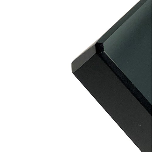 Milan SQ181812PEC Square Glass Table Top, 18" x 18"