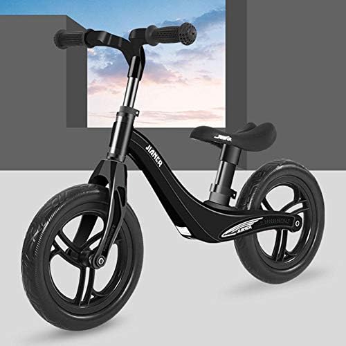 MOOTION Kids' Bikes，Children's first balance bike，Magnesium alloy, children's balance car, walker, slider, children 1-3 years old, mountain bike Inflatable - Athens Black
