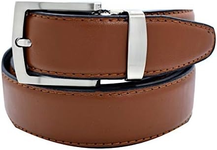 Men's Reversible Leather Belt 1.1/8" wide (Big & Tall Available)