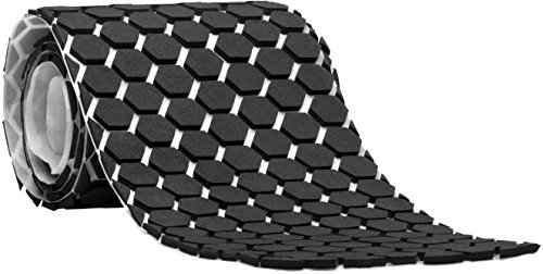 DonJoy Performance DEFENDER Skin Protective Padding: Athletic Tape Roll, Black, 4" W x 3' L