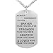 CraDiabh Always Remember You are Braver/Stronger/Smarter Than You Think Dog tag Pendant Necklace Family Friend Gift Unisex