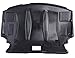 AUTOPA 51717033761 Front Center Engine Splash Shield Guard Undercar for BMW 5 Series E60 E61 525i 530i 04-07