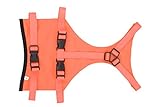Mendota Pet Skid Plate Dog Chest Protector, Orange, Large