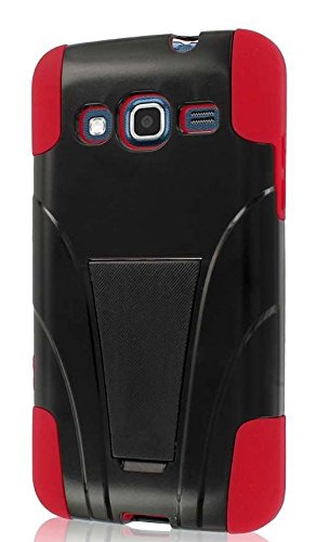 Empire MPERO IMPACT X Series Kickstand Case for Samsung ATIV S Neo I800 I8675 - Retail Packaging - Red