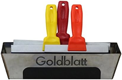 Goldblatt Tools G25658 Professional Drywall Finisher's Pack 4 Piece Set