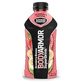 BodyArmor SuperDrinks Strawberry Banana Sports Drink 28 oz Plastic Bottles - Pack of 12