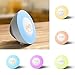 LAPUTA Sunrise Alarm Clock Wake Up Light Alarm Clock with 6 Nature Sounds, FM Radio, 7 Colors Night Light, Smart Snooze Function and Touch Control