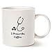 MAUAG Funny Doctor Coffee Mug, I Prescribe Coffee Best Dr Gifts Ceramic Cup White, 11 Oz