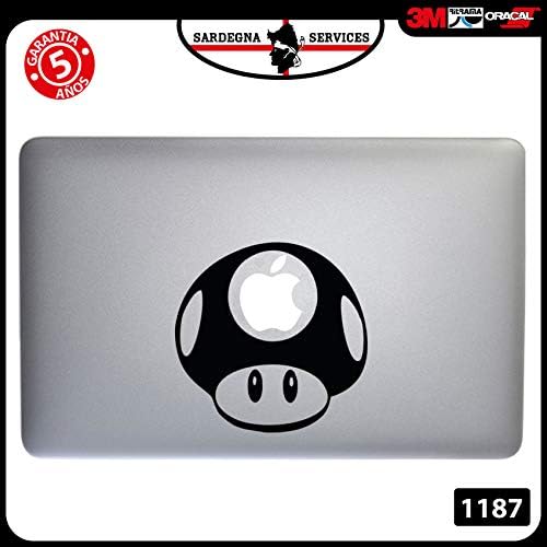 Sticker for Mac Mushroom Supermario – Apple MacBook Laptop Decal Sticker Vinyl Mac Pro Air Retina 11 "13" 15 "17" inch case skin cover Magic Skin