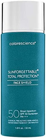 colorescience sunforgettable total protection face shield spf 50
