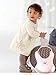 Waterproof Baby Bibs With Food Catcher Pocket, Feeding Made Easy! Blue & White 2-Pack