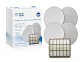 Fette Filter - Vacuum Filters Compatible with Shark Navigator Professional NV70, NV80, NV90, NV95, UV420 Vacuums. Compare to Part # XFF80 & XHF80. 1 HEPA Filter Plus 2 Foam & Felt Filter Kit.
