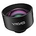 Vteyes Universal Mobile Phone Telephoto Lens, No Distortion, No Dark Circle, Professional Clip-on 2X HD Telephoto Cell Phone Camera Lens kit for iPhone Samsung Android Smart Phones Most Cell Phones