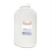 Sterile 0.9% Saline Solution - 1000mL