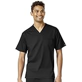 WonderWink Mens Men's V-Neck Scrub Top