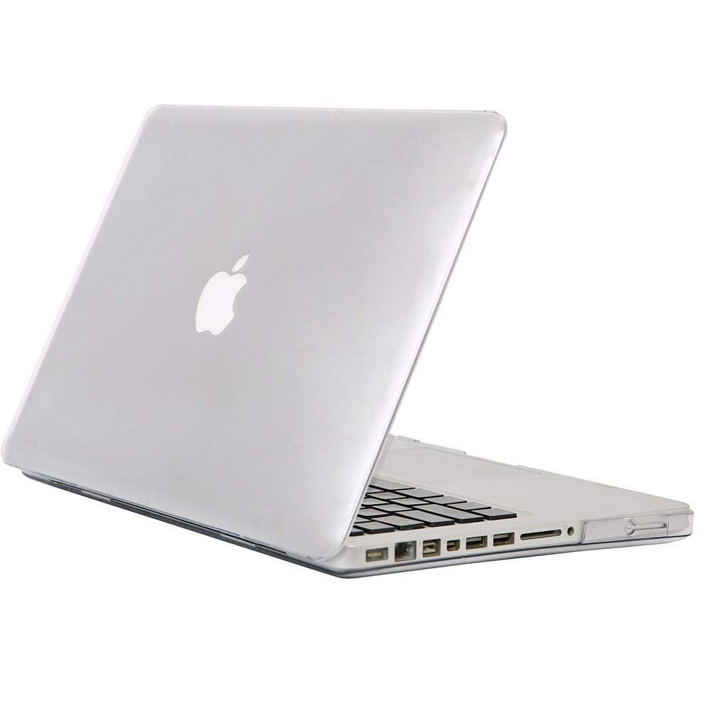 MacBook Pro 15 inch Case 2011 2010 2009 Release A1286, Ultra Slim Plastic Hard Cover Crystal Clear Translucent Case Compatible with Older Version MacBook Pro 15 Inch with CD-ROM (Crystal Clear)