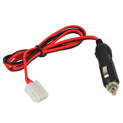 12V DC Power Cable with with Car Cigarette For Mobile Radio ICOM IC-F1610 IC-F2610 YAESU FT-7800R FT-8800R Kenwood TM-261 TM-271