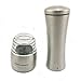 Kitchen Gadgets Pepper Grinder Premium Stainless Steel Salt Grinder and Pepper Grinder- Stainless Steel Pepper Mill and Salt Mill Adjustable Coarseness- Salt and Pepper Shakers Manual (Set of one).