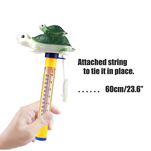 image for Cyancloud Pool Thermometer Floating, Swimming Pool Thermometer Outdoor