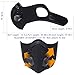 Activated Carbon Dustproof Mask - Dust Face Mask Gas Filter Mask, N95 Pollution Bicycle Woodworking Mask Replacement Filters Fire Paint Desert Exercise Other Sports Outdoor Protective