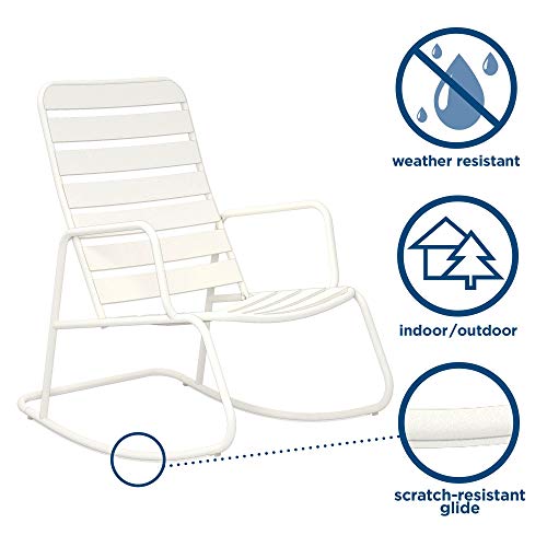 Novogratz-88065WHT1E-Poolside-Roberta-Outdoor-Rocking-Chair-White
