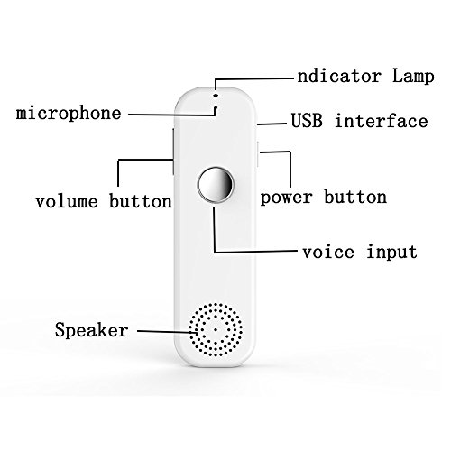 5 Language+Translator+Electronic+Bluetooth+Languages