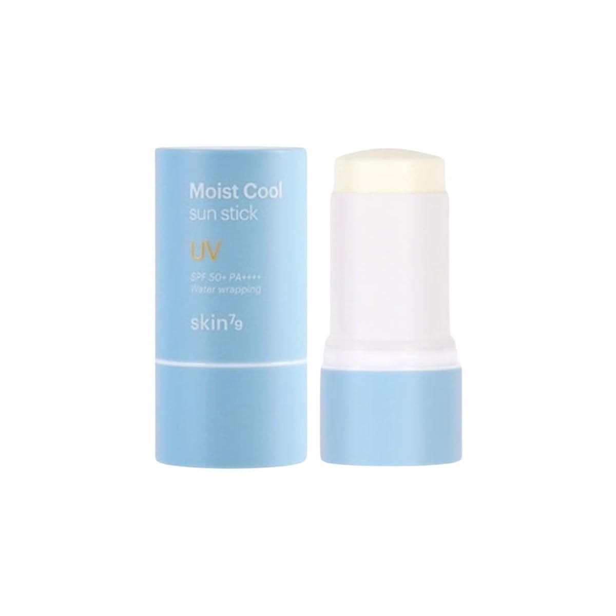 SKIN79 Waterproof Moist Cool Sun Stick UV SPF50+ PA++++ 23 g for Face Cooling Moisturiser and Protection from Harmful Effects of UVA and UVB Radiation