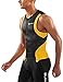 SKINS Men's Tri 400 Sleeveless Triathlon Top with Zip