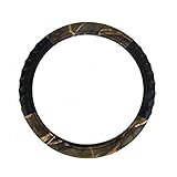 BDK Universal Fit Muddy Water Steering Wheel Cover - Rubber (Camo)
