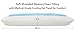 Cooling - Extra Firm Full Shredded Memory Foam Body Pillow w/Cooling Gel, Support and Comfort for Stomach and Side Sleepers by Mindful Design