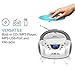 LONPOO Portable CD Player Boombox Bluetooth Stereo MP3 / CD Player with FM Radio, Aux-in & USB & Headphone Jack , AC Power and DC Battery (Batteries are Not Included)thumb 1